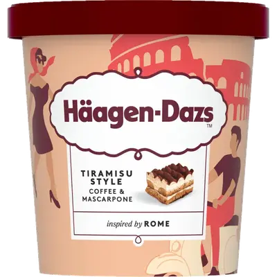 Tiramisu style coffee & mascarpone