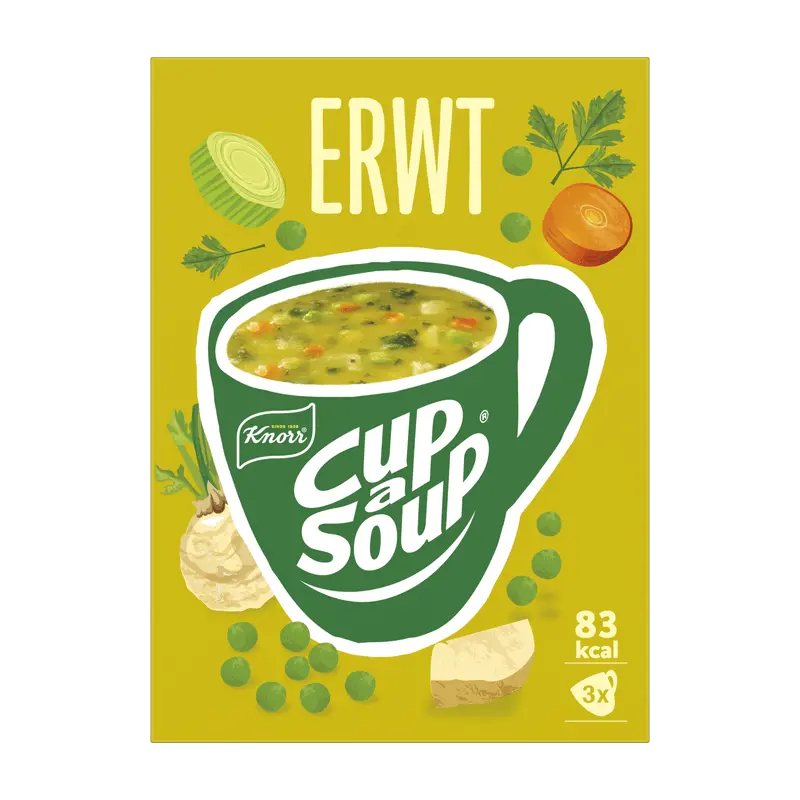 Cup-a-soup erwt 3 st.