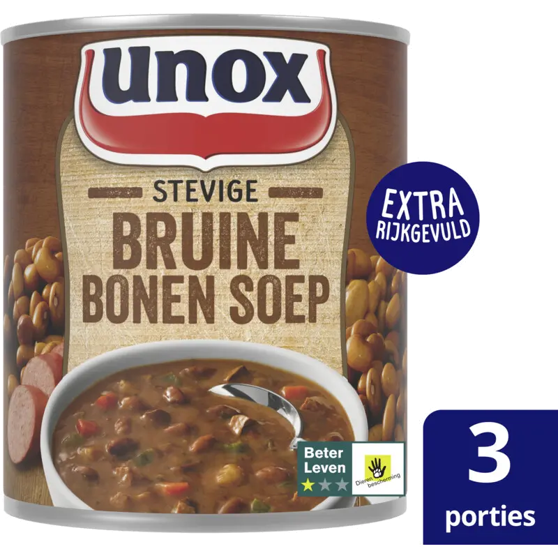Stevige Bruine Bonensoep - 800 ml