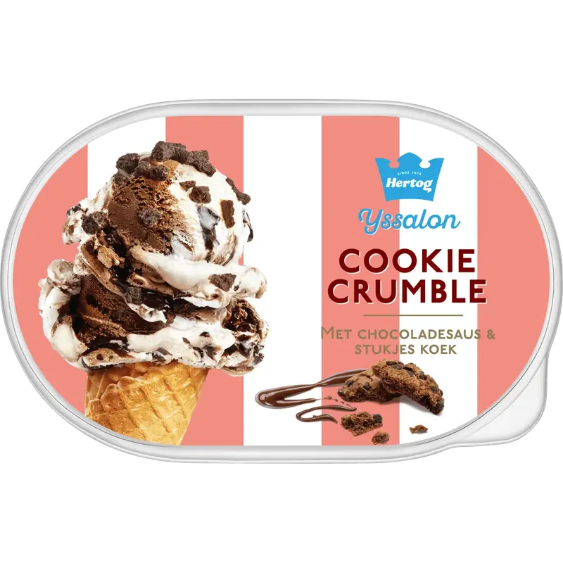 Ijs cookie crumble
