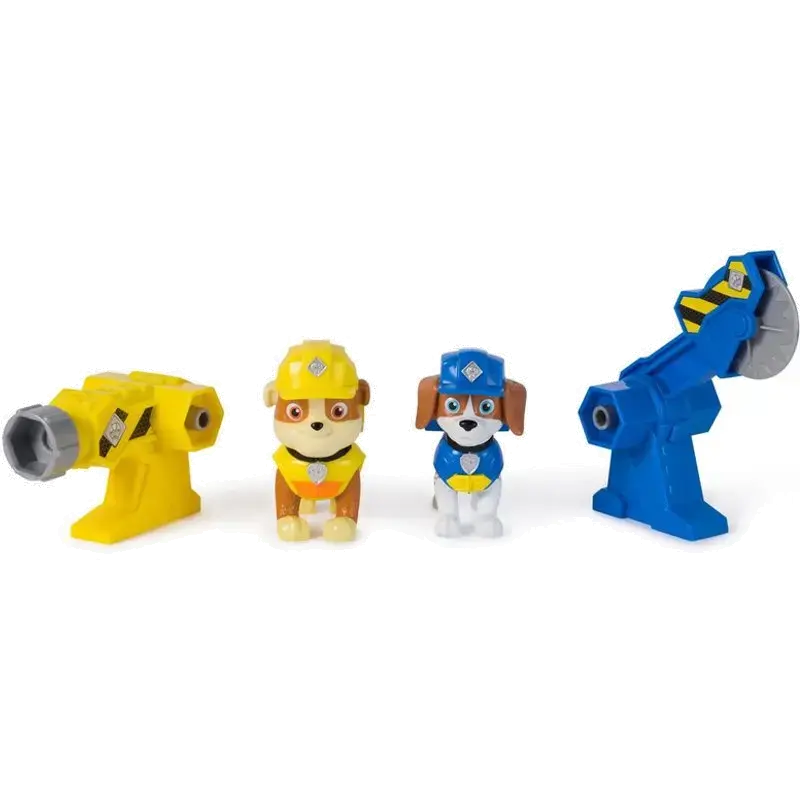 Pups met gereedschap actiefigurenset - Rubble & Wheeler - Nr. 1 6071661