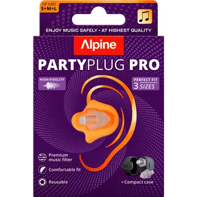 PartyPlug Pro Oordoppen Transparant 1 Paar