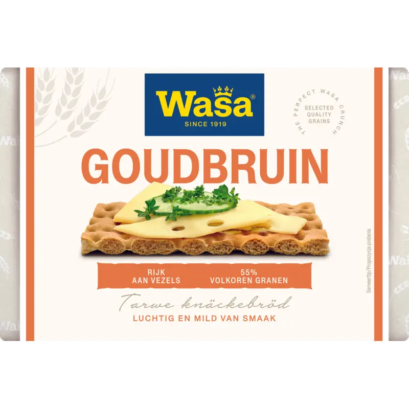 Knackebrod goudbruin