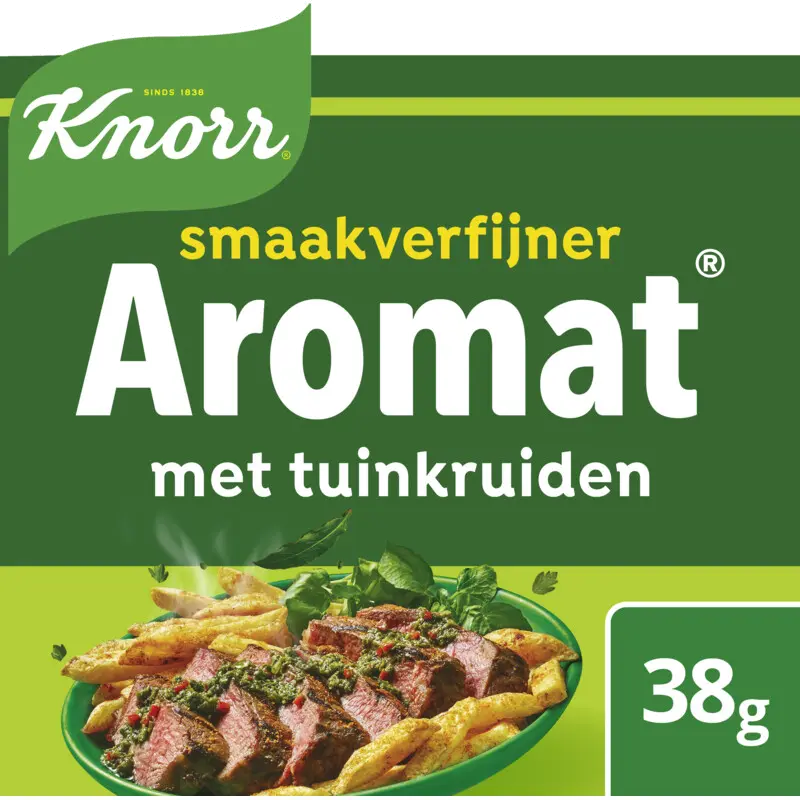 Aromat met tuinkruiden navulzakje