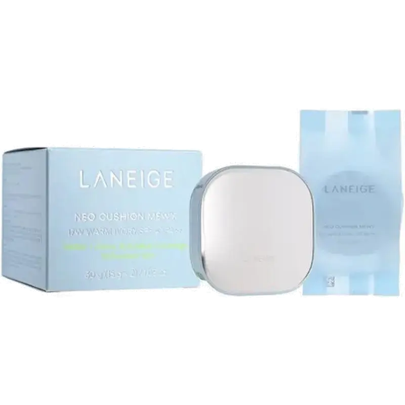 NEO Cushion Foundation (blauw) 17 W (volle inhoud + navulling (2 x 15 g)) 30 g