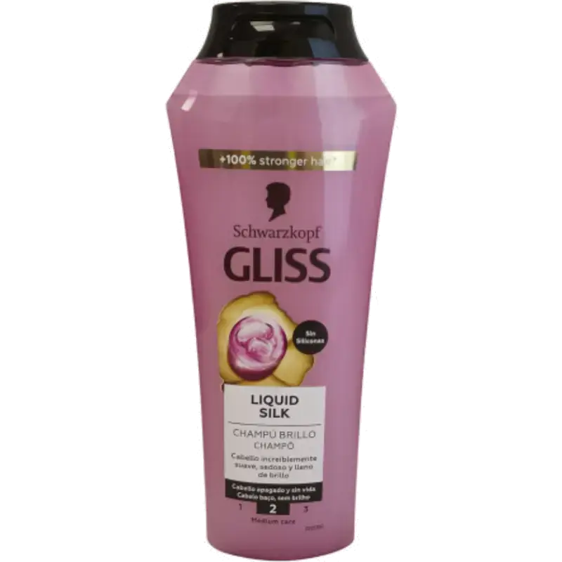 Gliss-Kur Shampoo - Vloeibare Zijde 250 ml