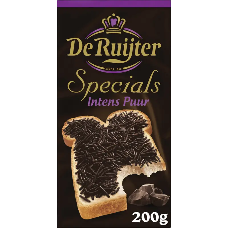 Chocoladehagel specials intens puur