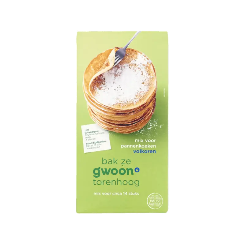 Mix pannenkoeken volkoren