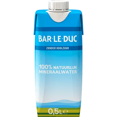 Mineraalwater zonder koolzuur