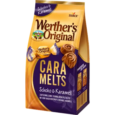 Caramelts Chocolade & Karamel Snoep 153 gram