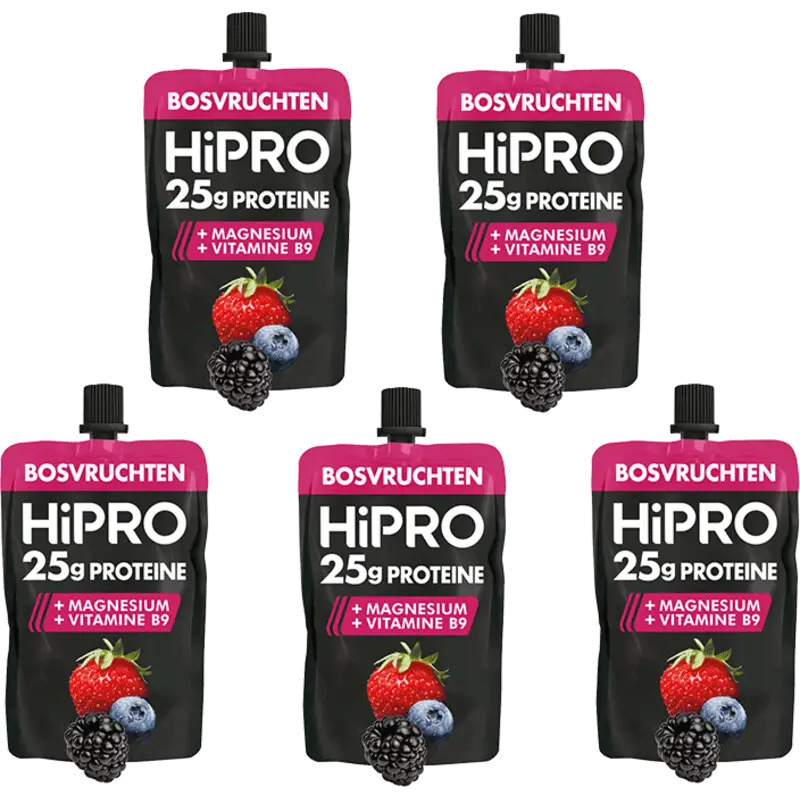 Protein kwark bosvruchten 5-pack