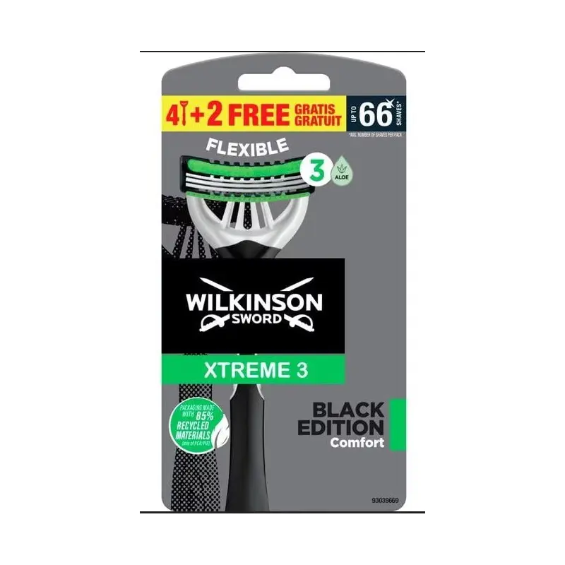 Xtreme 3 Wegwerpmesjes Active