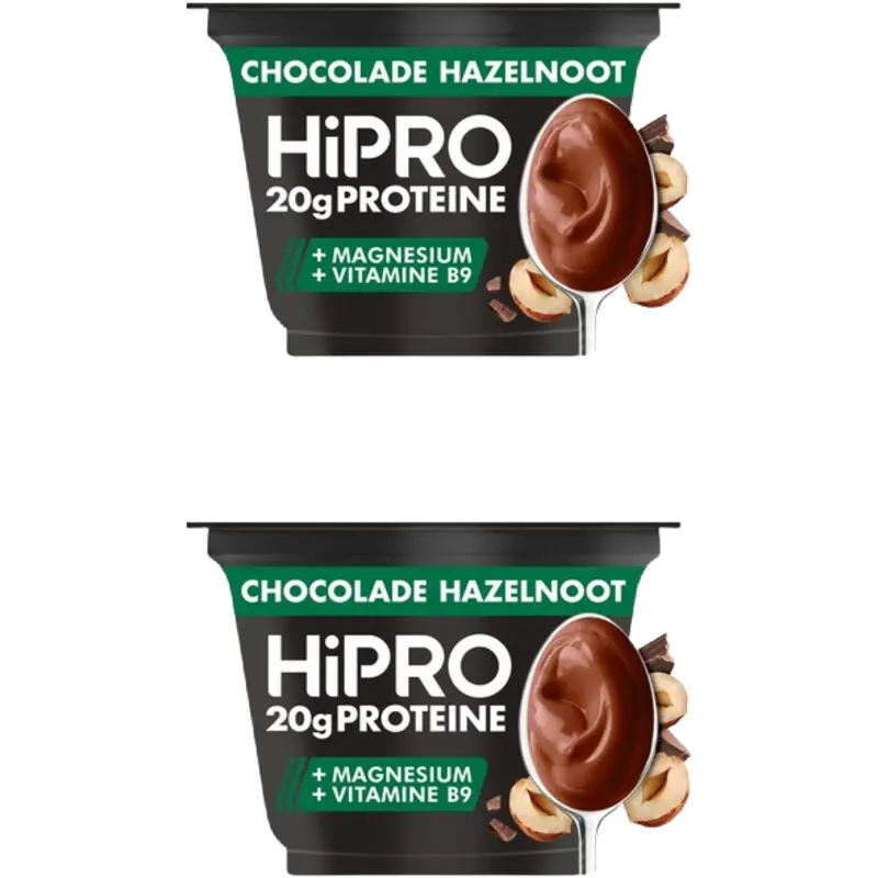 Protein pudding choco hazelnoot 2-pack