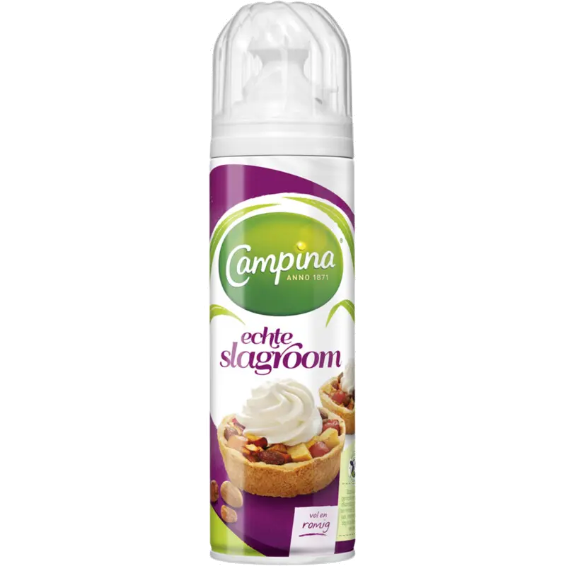 Echte slagroom houdbaar
