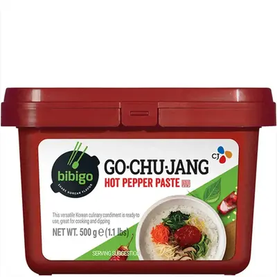 Vegan Gochujang Rode Peper Pasta