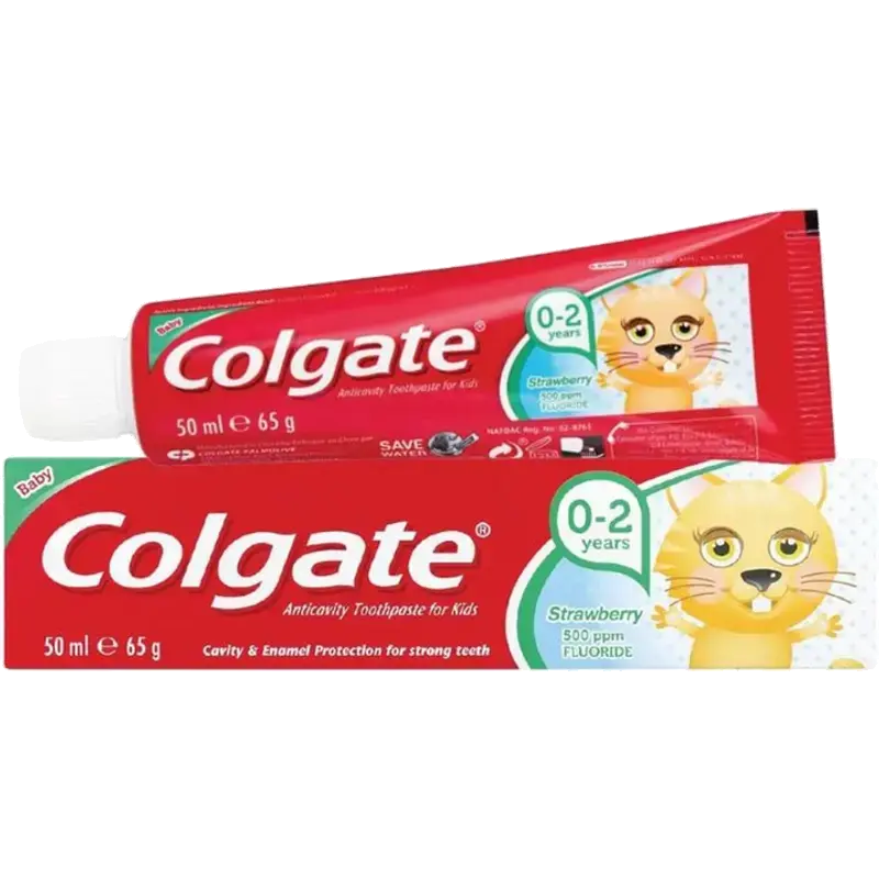 tandpasta junior aardbei 50 ml