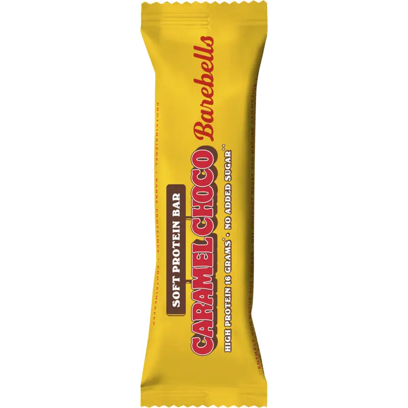 Soft protein bar caramel choco