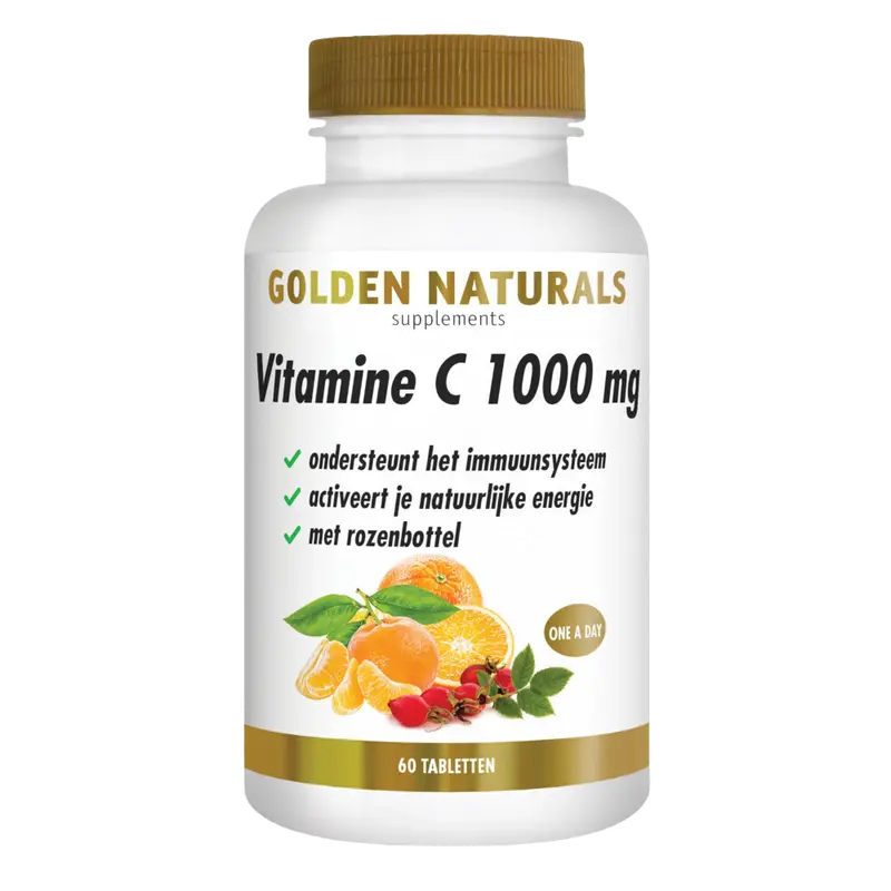 Vitamine C 1000mg met rozenbottel Tabletten