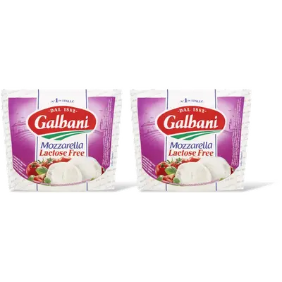 Mozzarella lactosevrij 2-pack