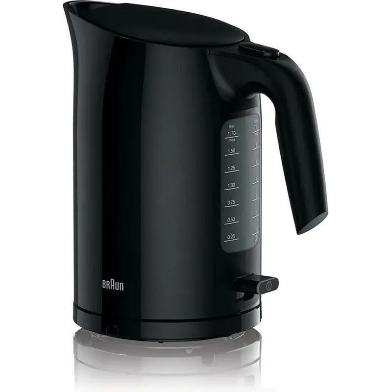 PurEase WK 3100 Elektrische Waterkoker Zwart 1.7 L 2200 W