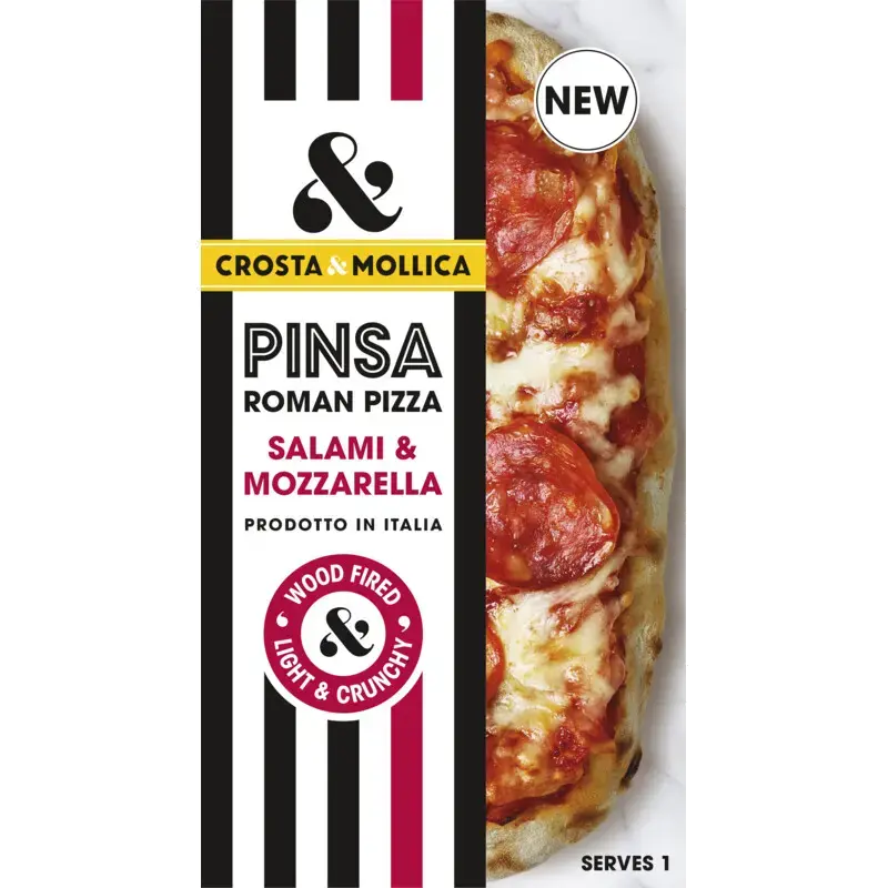 Pinsa salami & mozzarella