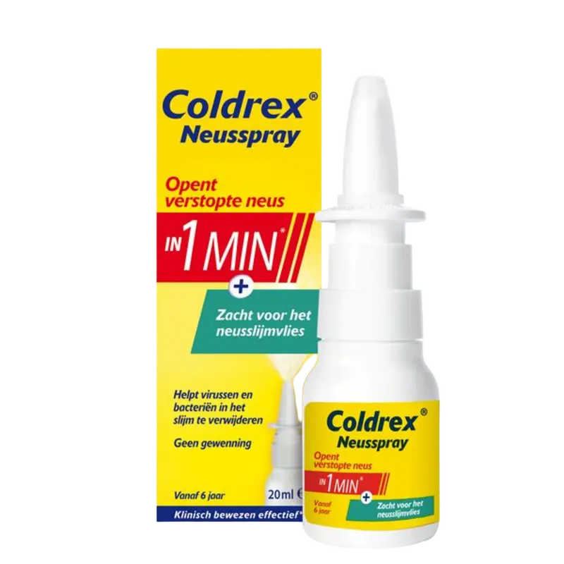 3x Coldrex Neusspray 2 in 1 20 ml