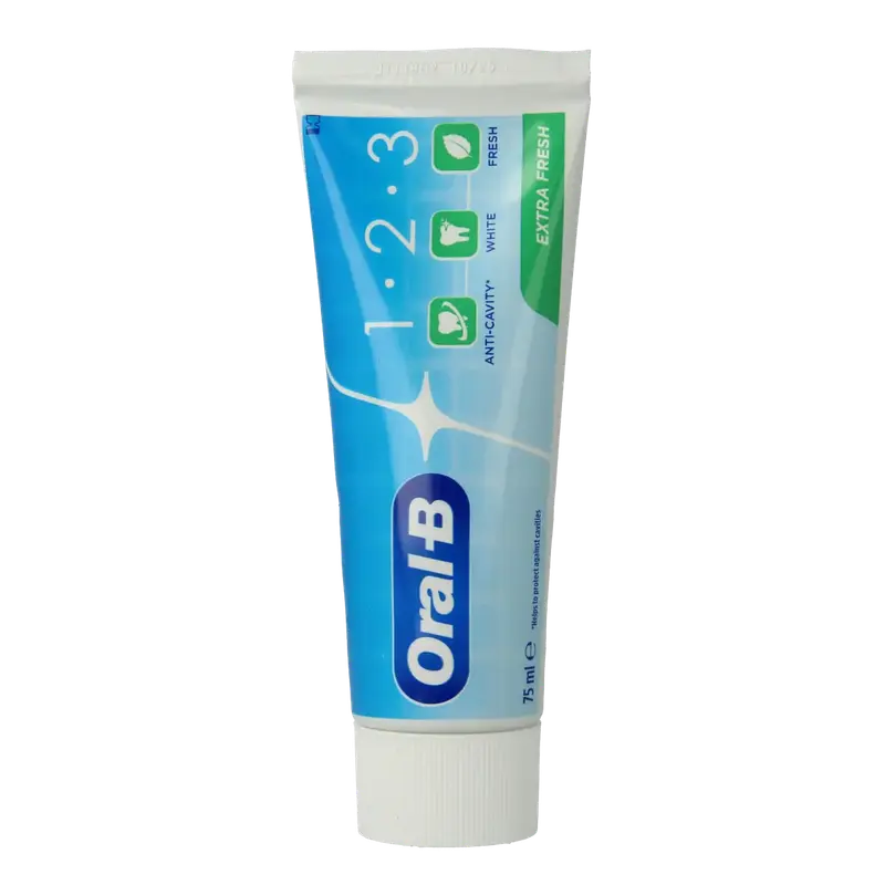 Tandpasta 1-2-3 Frisse mint