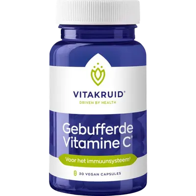Gebufferde Vitamine C Imuunsysteem Vegan Capsules 30 stuks