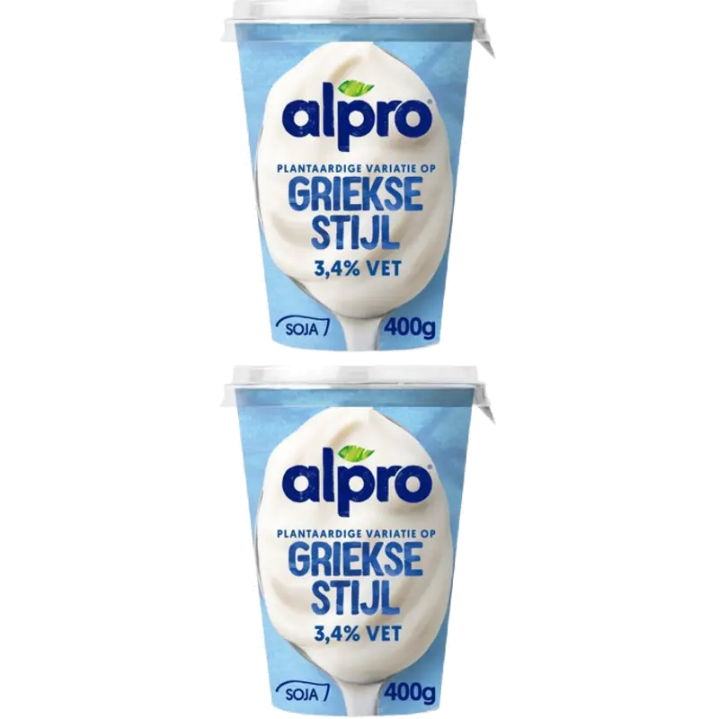 Plantaardig Griekse stijl 2-pack
