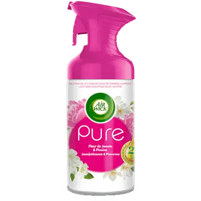 Pure Jasmijnbloesem & Pioenroos spray