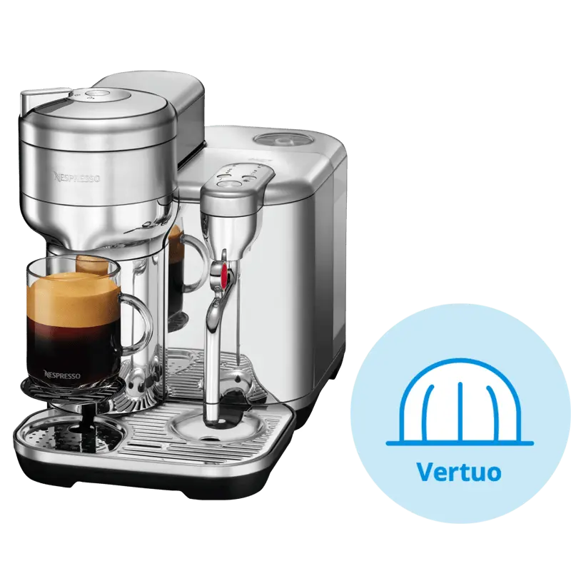 Nespresso Vertuo Creatista SVE850BSS4EBL1 Brushed Stainless Steel