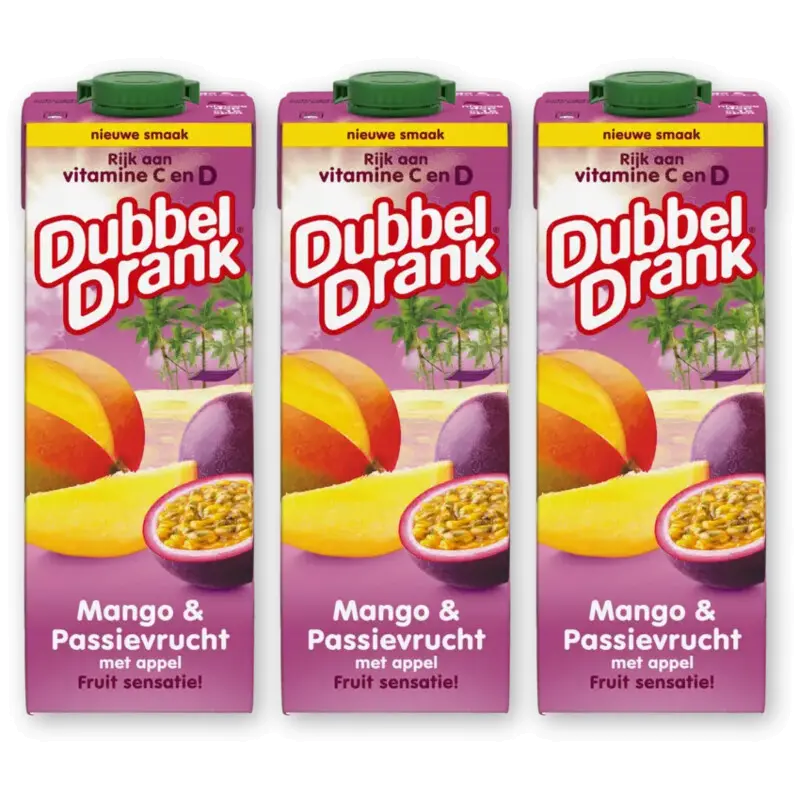Mango & passievrucht 3-pack
