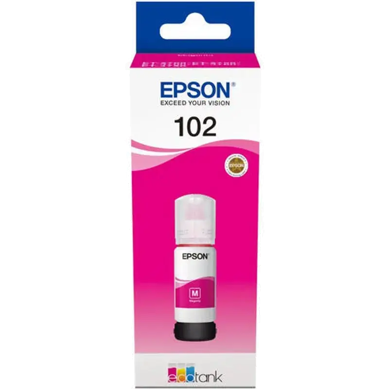 102 EcoTank magenta inktfles