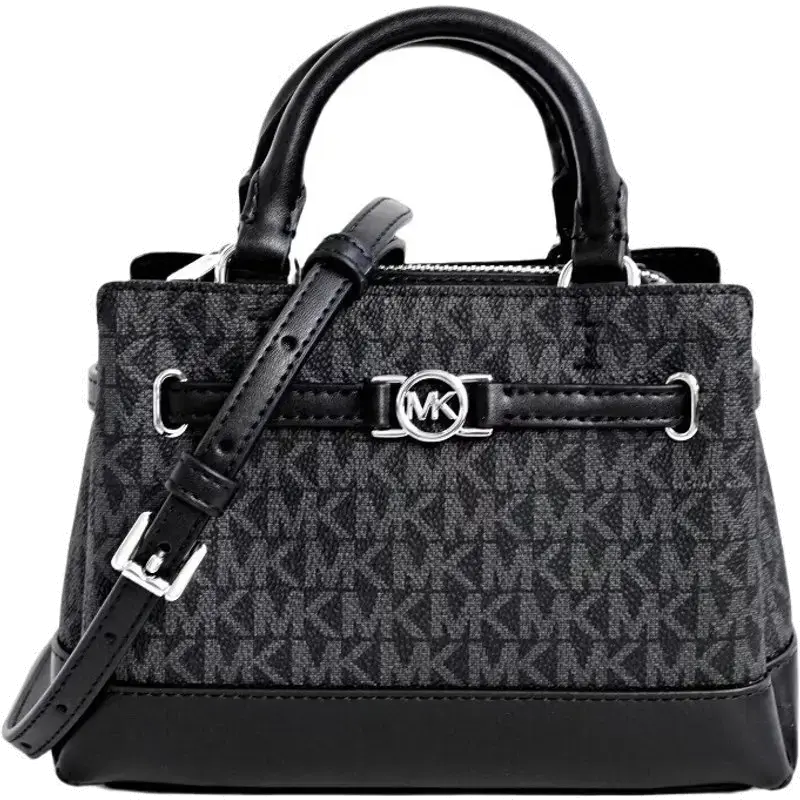 Reed handtas met kenmerkend logo zwart