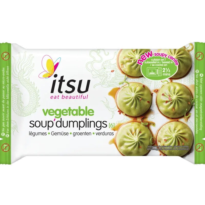 Vegetable soup dumplings