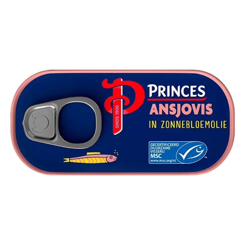 Ansjovis in zonnebloemolie