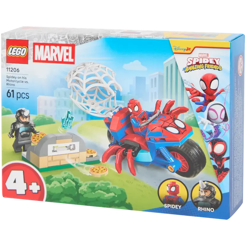 11206 spidey motor vs. rhino