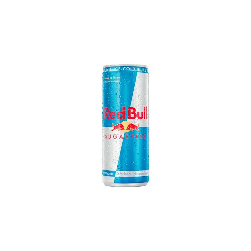 Energy drink suikervrij gekoeld