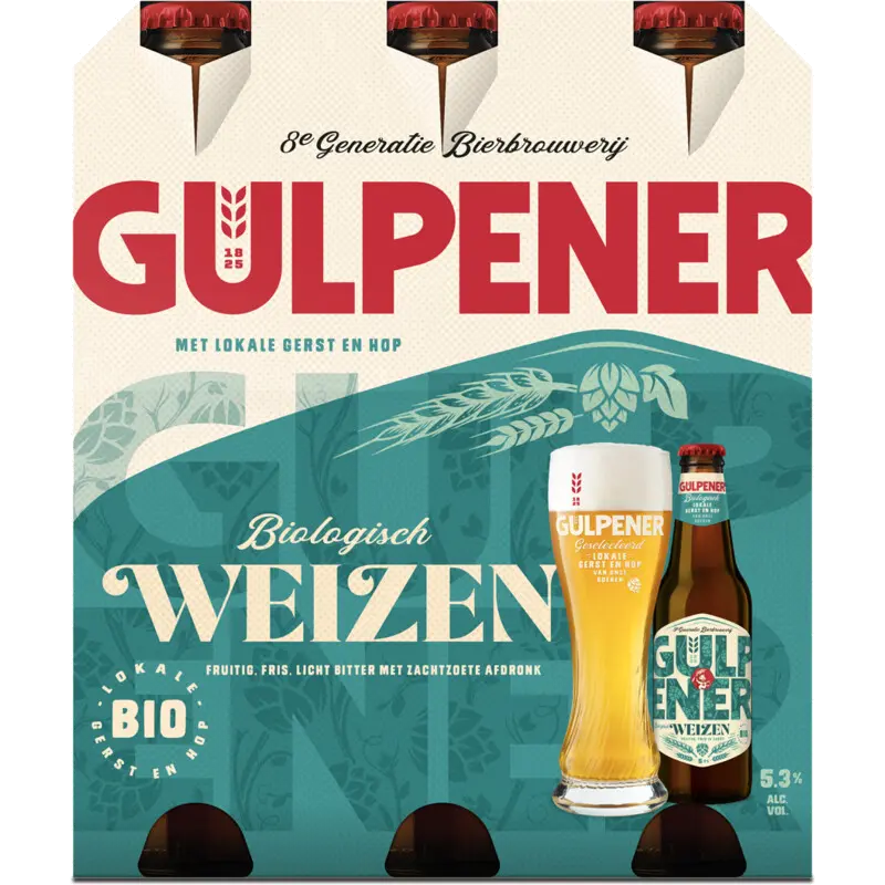Biologisch weizen 6-pack