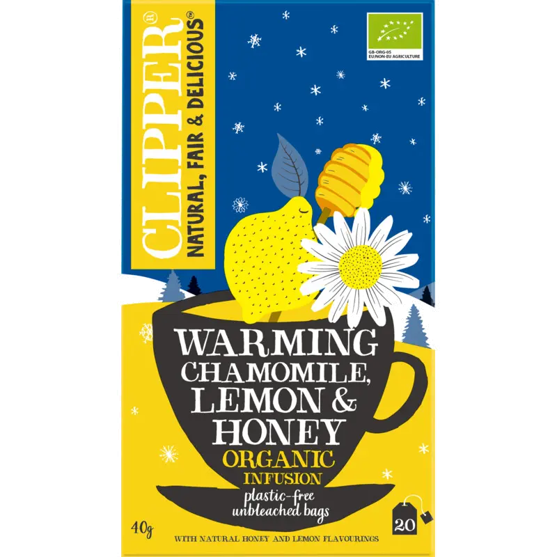 Warming chamomile lemon & honey