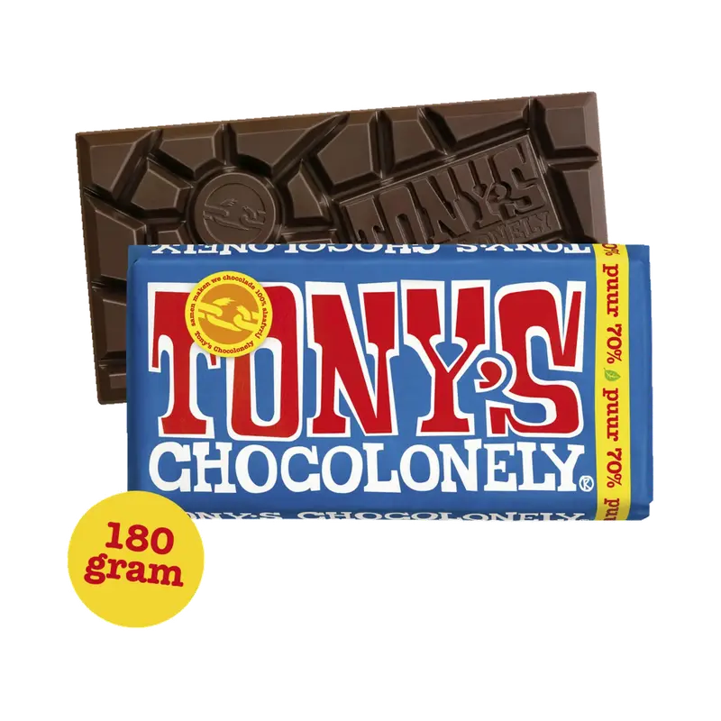Pure 70% Donkere Chocolade - 180 g