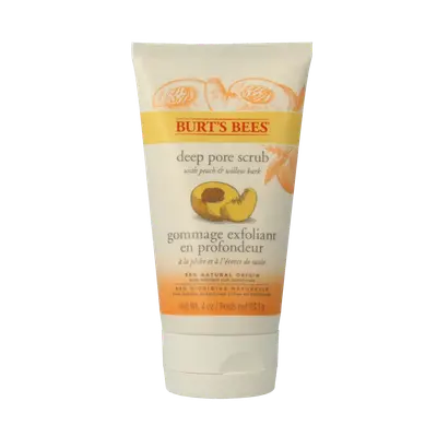 Gezichtscrub peach & willowbark 110g