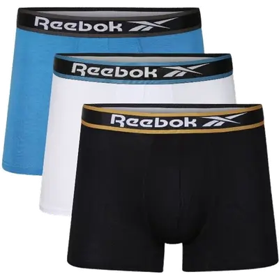 RBK TRUNKS - balen-zwart/wit/blauw (slate) - maat M