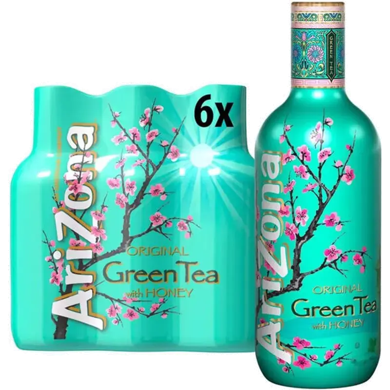 originele groene thee - 6 x 1 L