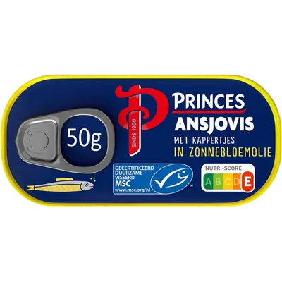 Ansjovisfilets met kappertjes
