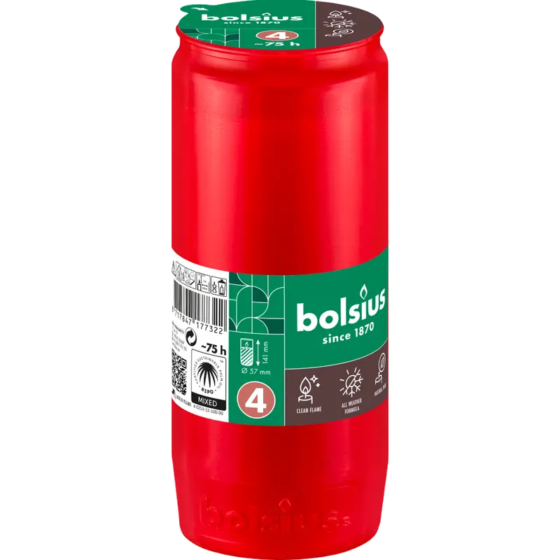 Herdenkingslicht Nr.4 Rood