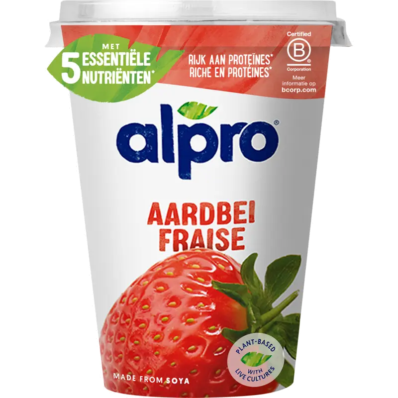 Yoghurtvariatie aardbei