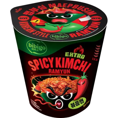 Kimchi ramyun extra spicy noodles cup