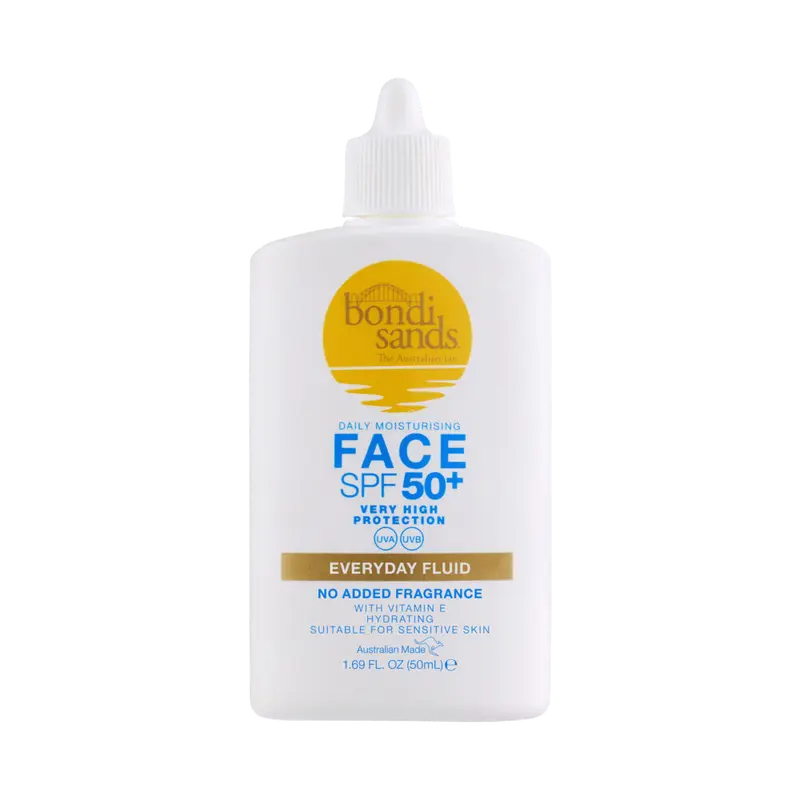 Zonnebrand Face Fluid
