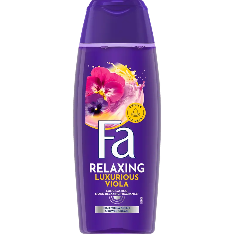 Relaxing Luxurious Viola Shower Cream